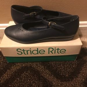 Stride Rite Navy Blue Maryjane’s
